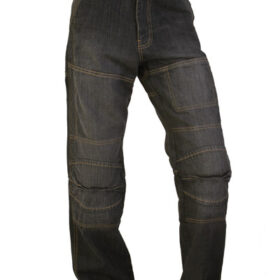 Aramid - Kevlar gør, at du er godt beskyttet, på helle ben partiet. Ud over 100% Aramid foret, er denne jeans også udstyret med CE godkendt beskyttelser i knæ og hofte.