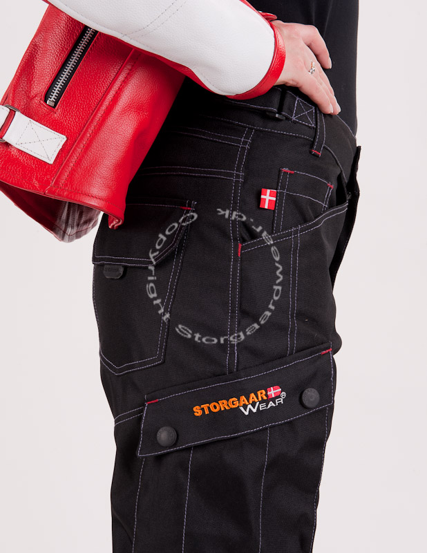 Storgaard Wear® Evolution 100% kevlar bukser Sort Kort 5