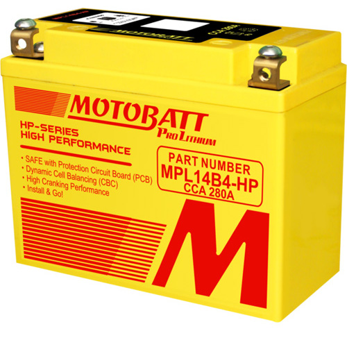 MPL14B4-HP Motobatt LifePo4 Lithium-batteri 1