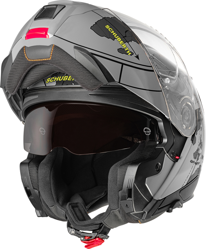 Schuberth helmet C5 Globe Grey 2