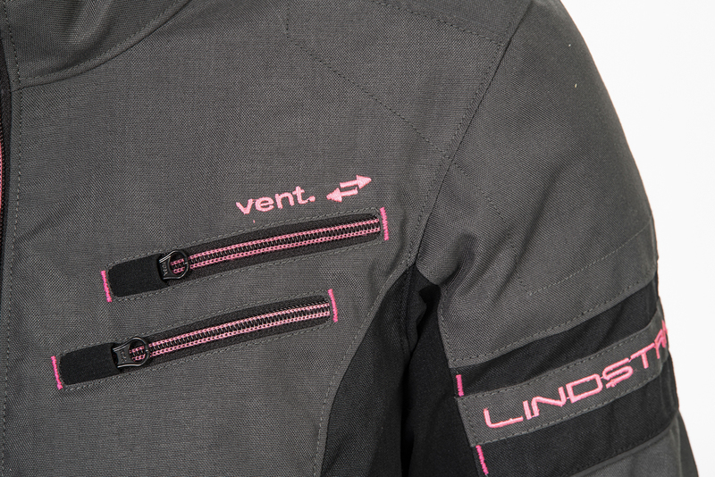 Lindstrands jacket Liden Woman Grey/Pink