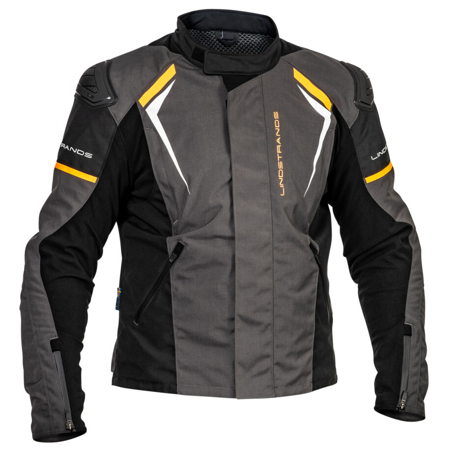 Lindstrands Textile jacket Sandvik Black/Orange