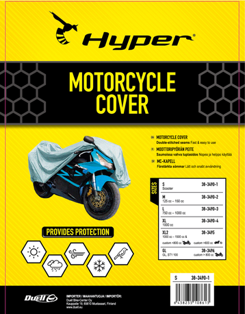 Hyper MC Cover XXL 264 x 104 x 127cm