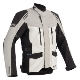 Lindstrands Textile Jacket Storbo Light Grey Black