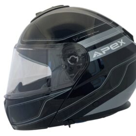 APEX Helmet MT300 Sydney Sort/Sølv