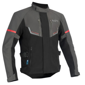 Lindstrands Textile Jacket Lomsen Grey/Black