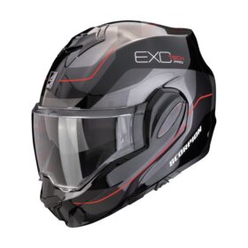 SCORPION Helmet EXO-TECH EVO PRO Commuta black/grey/red
